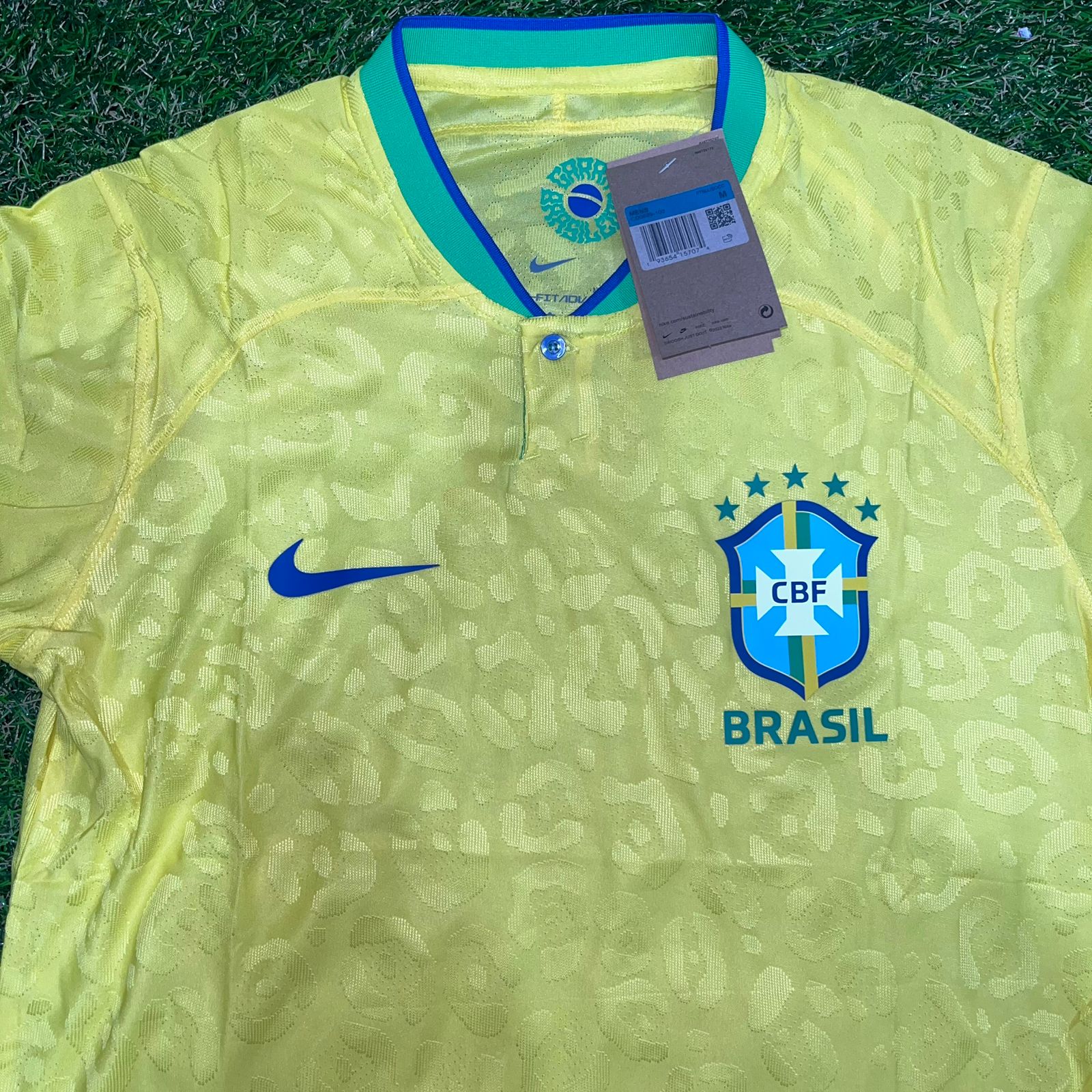 Camisa Seleção Brasileira Copa 22 Modelo Jogador